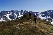 57 In cresta  sulla cima del Gardena